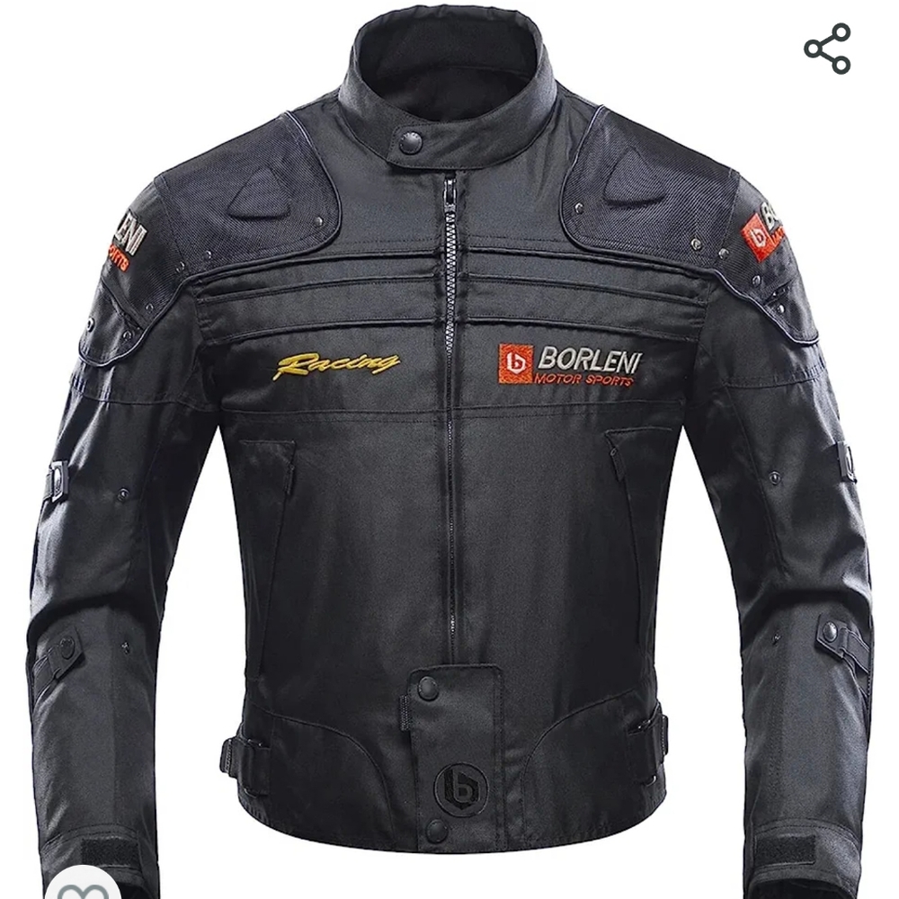 Borlini motorcycle jacket w/ armor